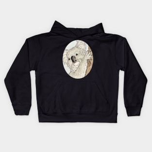 Koala greeting Kids Hoodie